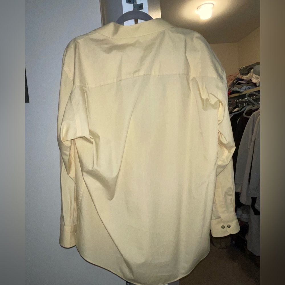 YSL yellow button up! - Picture 2 of 4